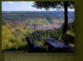 nahe dem Cache. Blick auf Cochem.